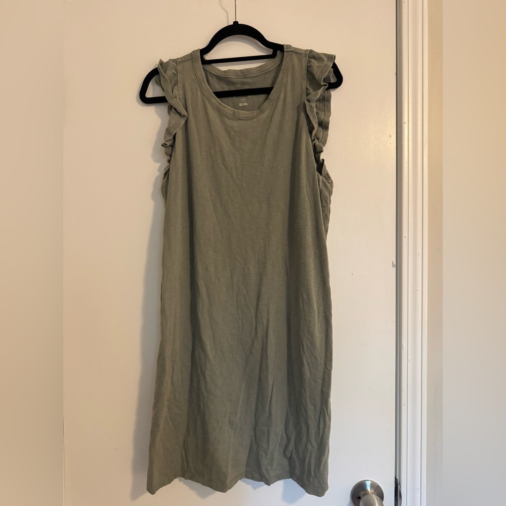 Universal Thread Sleeveless Olive Green Dress